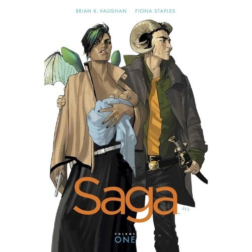 "Saga" by Brian K. Vaughan and Fiona Staples