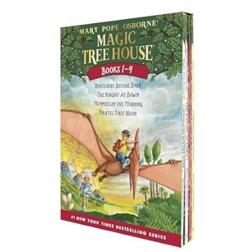 The Magic Treehouse series by Mary Pope Osborne